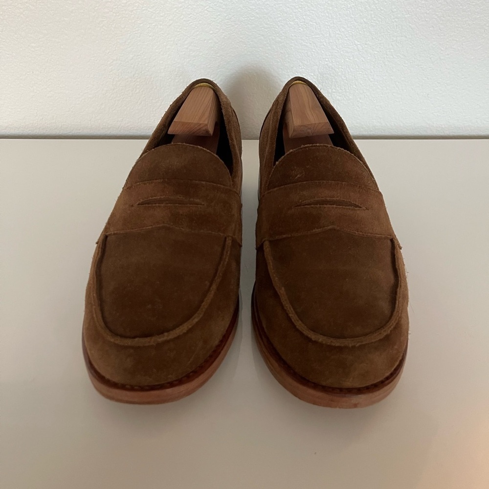 3Sixteen & Blackstock & Weber Suede Men's Loafers - Picture 2 of 11
